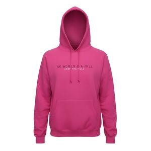Pink Graphic Hoodie